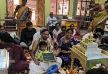 శాస్త్రోక్తంగా శ్రీ జ్ఞాన సరస్వతి దేవాలయంలో అక్షరాభ్యాసాలు చిన్నారులకు అన్నప్రసాలు
