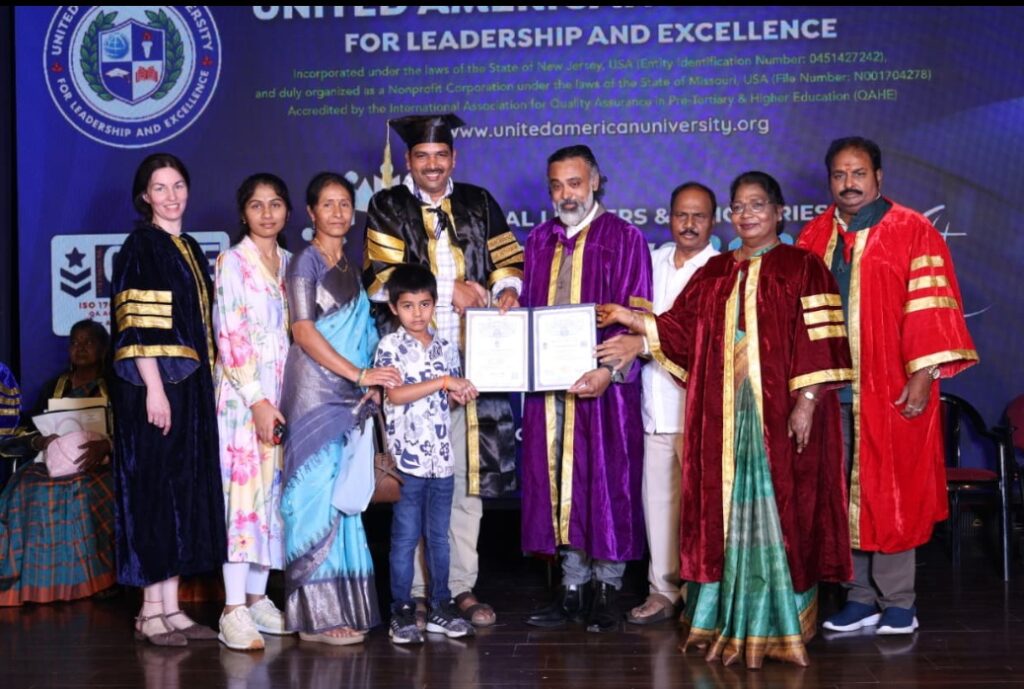చైతన్య తేజం ఎడ్యుకేషన్ ఇన్స్టిట్యూషన్స్ డైరెక్టర్ ఎస్ ప్రతాప్ రెడ్డికి దక్కిన అరుదైన గౌరవం