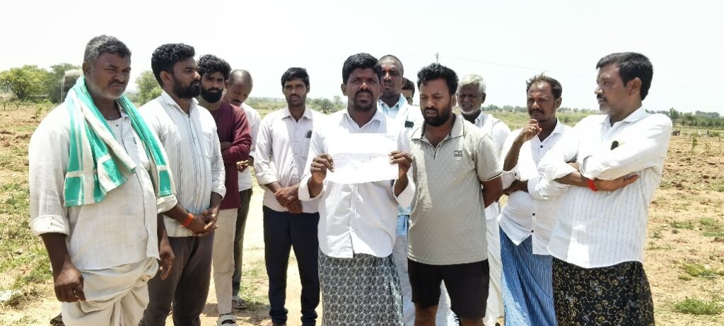 నారదగడ్డ దేవాలయ భూమిని రక్షించాలి
