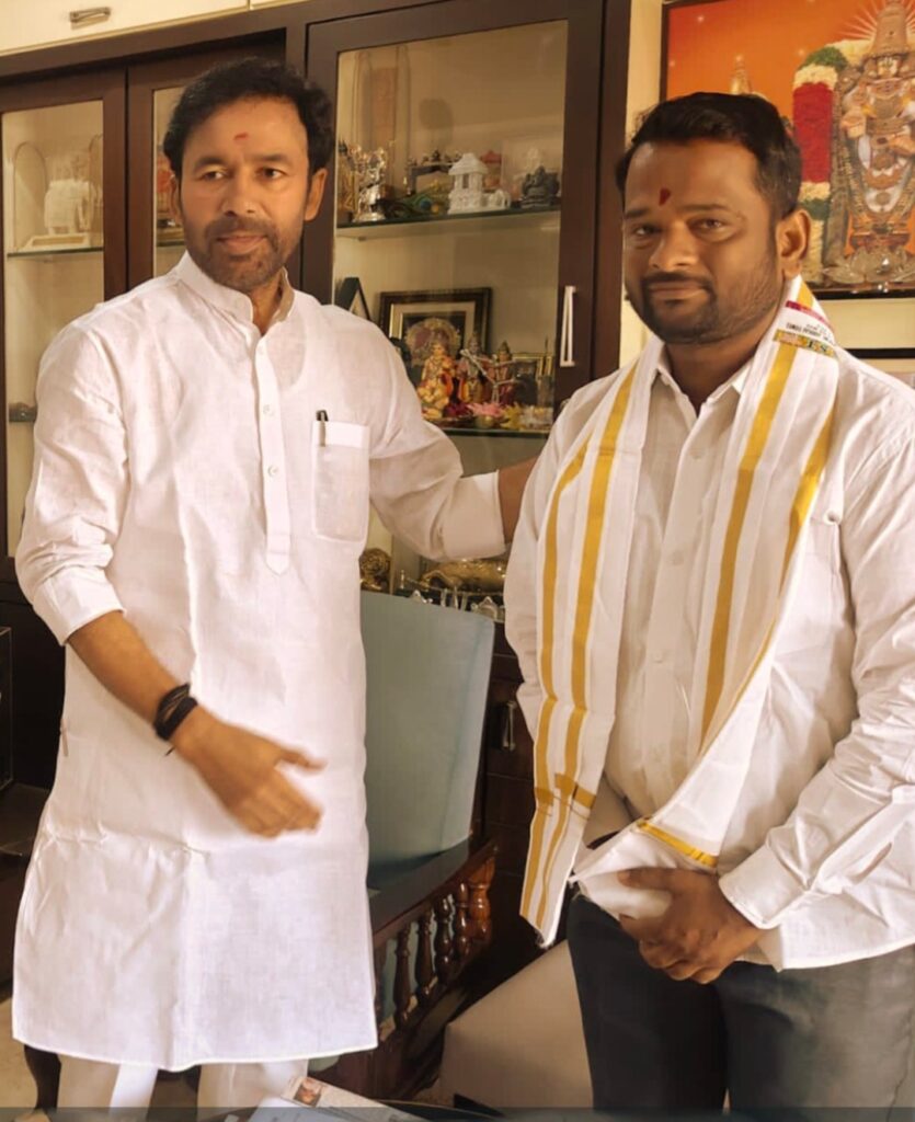 యువ మోర్చా రాష్ట్ర కార్యదర్శిగా శివచంద్రగిరి