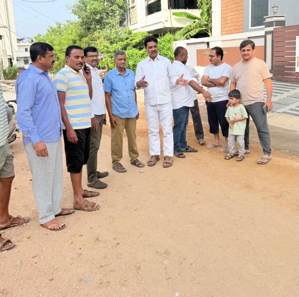 రోడ్డు అభివృద్ధికి రూ.38 లక్షలు మంజూరు