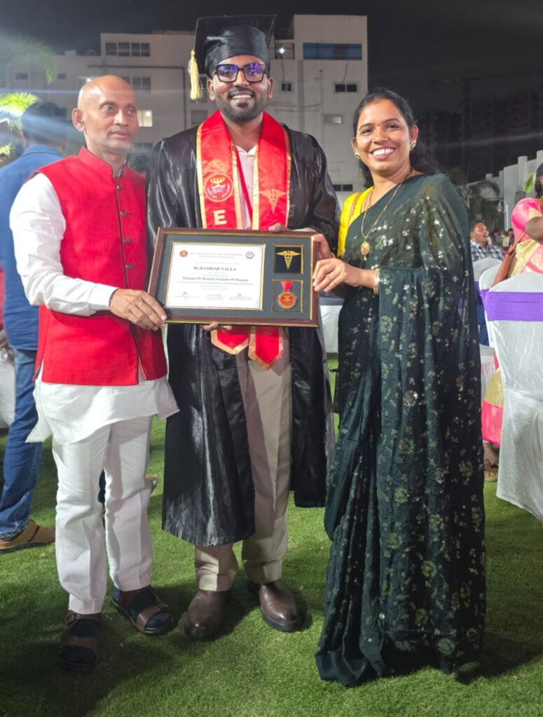 పేద విద్యార్థి ఉన్నత చదువుకు అండగా శ్రీ ఎస్పీఆర్ ట్రస్ట్ 